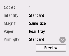 Canon Inkjet Manuals Ts Series Setting Items For Copying